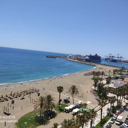 Espectaculares Vistas Al Mar Playa Malagueta Appartement Málaga Buitenkant foto