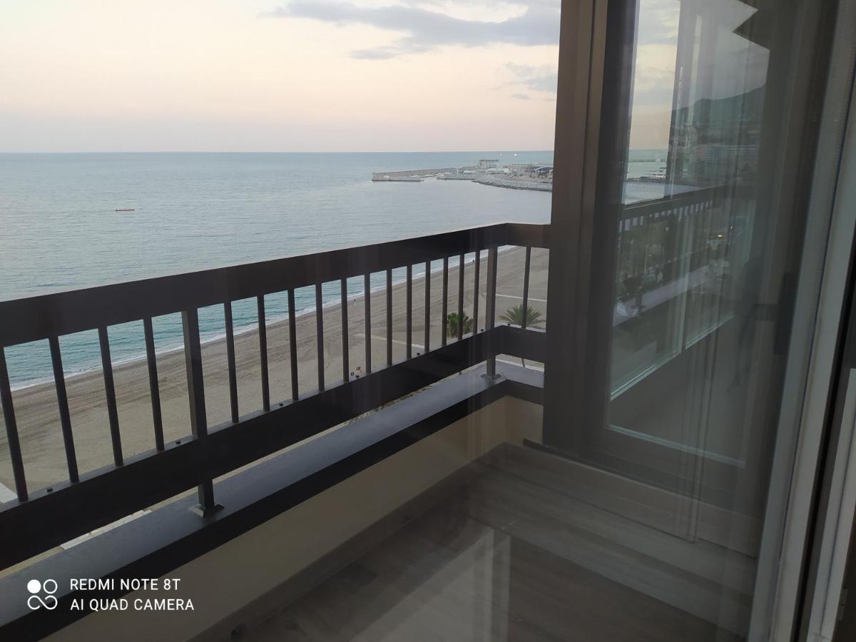 Espectaculares Vistas Al Mar Playa Malagueta Appartement Málaga Buitenkant foto