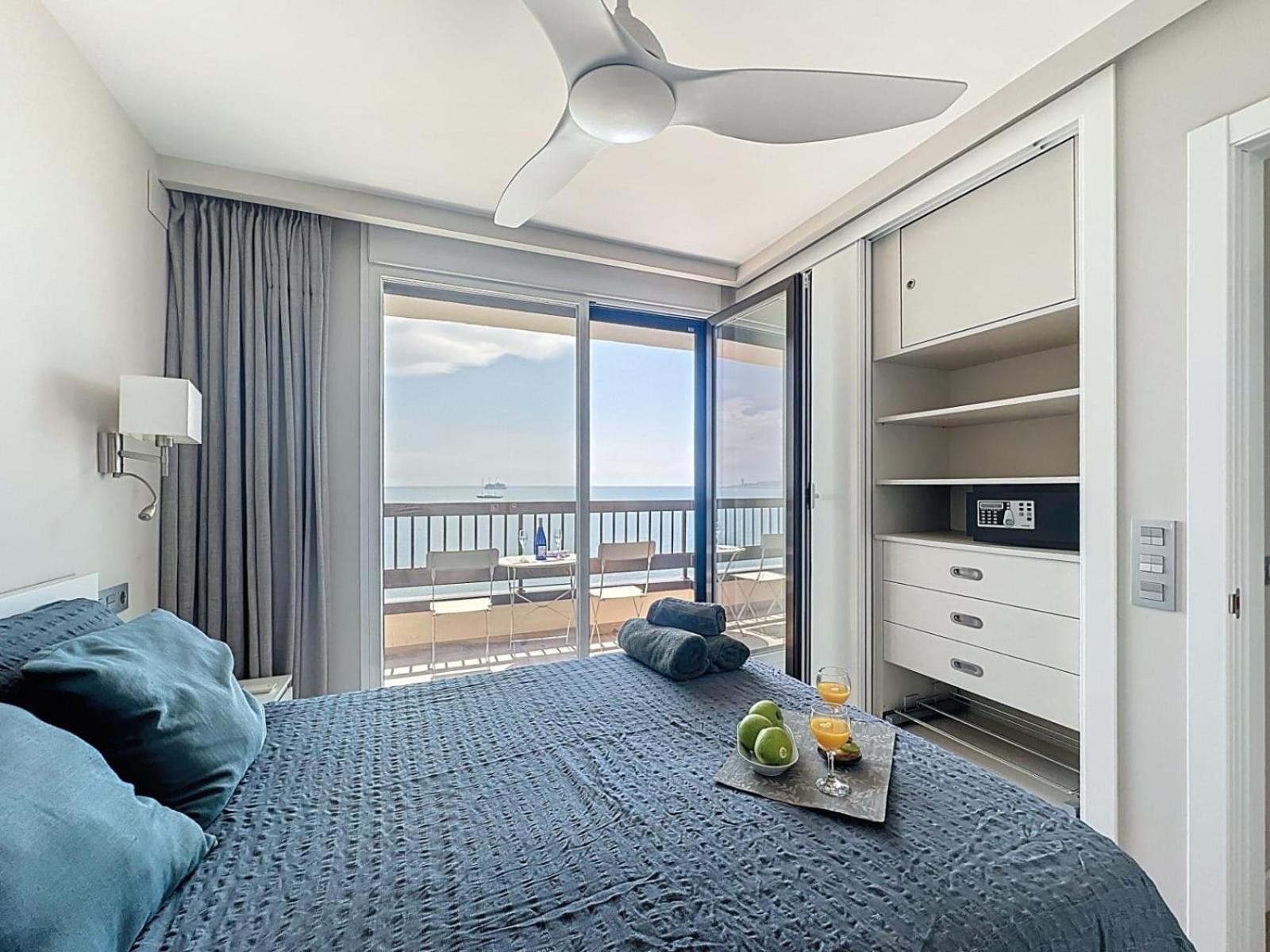 Espectaculares Vistas Al Mar Playa Malagueta Appartement Málaga Buitenkant foto